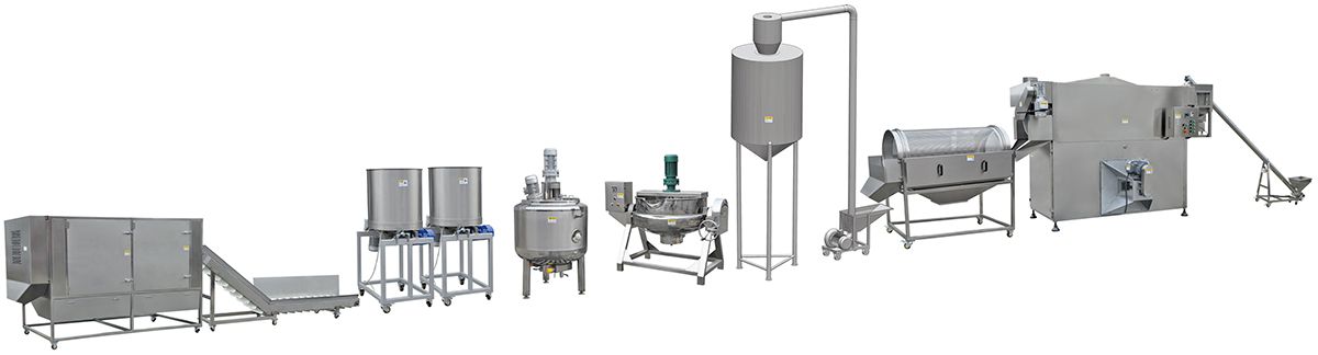 Mushroom Popcorn & Butterfly Popcorn Production Line